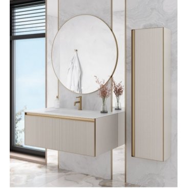 Зеркало с подсветкой Armadi Art Modern 100 Mat Gold