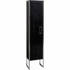 Пенал напольный Armadi Art Monaco 35 L черный глян...