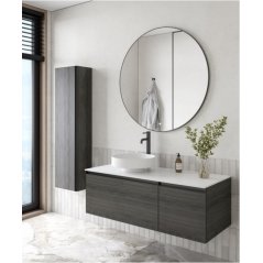 Мебель для ванной Armadi Art Quatro 2 120 дуб антрацит 790-M2-120-OA-A+792-120-W+801-MW