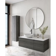 Мебель для ванной Armadi Art Quatro 2 120 дуб антрацит 790-M2-120-OA-A+792-120-W+801-CLCT