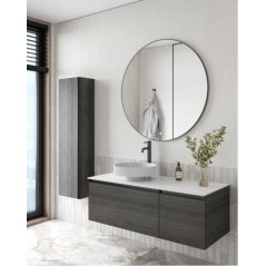 Мебель для ванной Armadi Art Quatro 2 120 дуб антрацит 790-M2-120-OA-A+792-120-W+801-R-MW