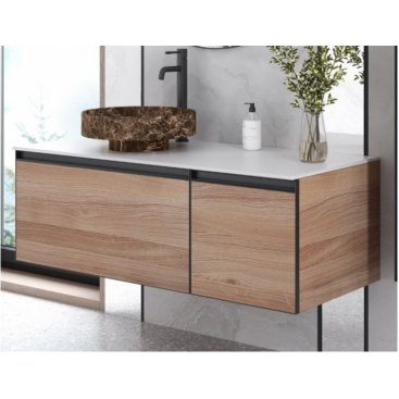 Мебель для ванной Armadi Art Quatro 2 120 Willow/ антрацит 790-M2-120-W-A+792-120-W+801-ED