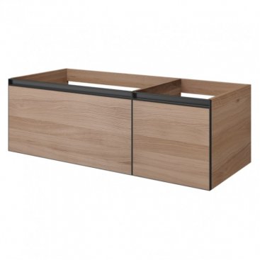 Мебель для ванной Armadi Art Quatro 2 120 Willow/ антрацит 790-M2-120-W-A+792-120-W+801-MW