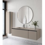 Мебель для ванной Armadi Art Quatro 2 140 Daphne/ антрацит 790-M2-140-D-A+793-140-D-L