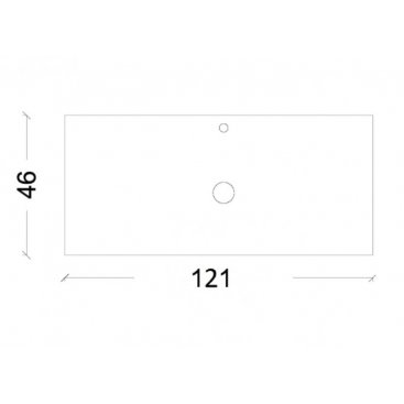 Мебель для ванной Armadi Art Vallessi 120 Dark Oak 837-120-D+840-120-A+871