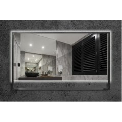 Зеркало с полочкой Armadi Art Vallessi 100x80 антр...