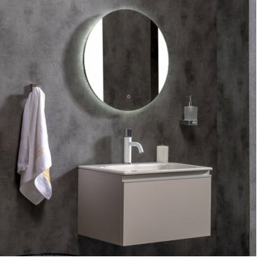 Мебель для ванной Armadi Art Vallessi 60 кашемир 837-060-C+838-060-WG