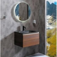 Мебель для ванной Armadi Art Vallessi 60 Dark Oak 837-060-D+838-060-A