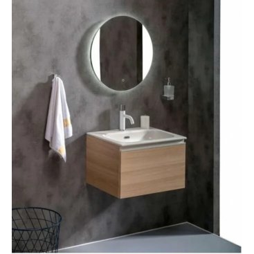 Мебель для ванной Armadi Art Vallessi 60 Light Oak 837-060-D+838-060-W