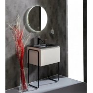 Мебель для ванной Armadi Art Vallessi 60 белая 837-060-W+838-060-A