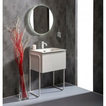 Мебель для ванной Armadi Art Vallessi 60 белая 837-060-W+838-060-WG