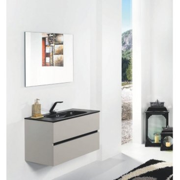 Мебель для ванной Armadi Art Vallessi 80 кашемир матовый 837-080-C mat+838-080-B