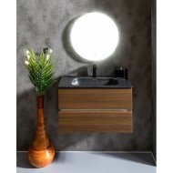 Мебель для ванной Armadi Art Vallessi 80 Dark Oak 837-080-D+838-080-A