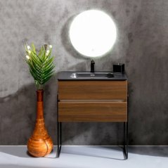 Мебель для ванной Armadi Art Vallessi 80 Dark Oak ...