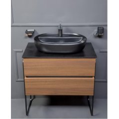 Мебель для ванной Armadi Art Vallessi 80 Dark Oak ...