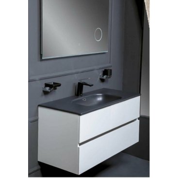 Мебель для ванной Armadi Art Vallessi 80 белая 837-080-W+838-080-A