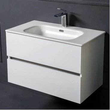 Мебель для ванной Armadi Art Vallessi 80 белая 837-080-W+838-080-WG
