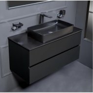 Мебель для ванной Armadi Art Vallessi 120 антрацит матовый 837-120-A mat+840-120-A+873