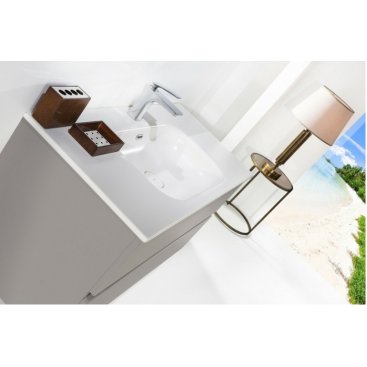 Мебель для ванной Armadi Art Vallessi 100 кашемир матовый 837-100-C mat+838-100-W