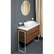 Мебель для ванной Armadi Art Vallessi 100 Dark Oak 837-100-D+840-100-W+870