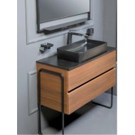 Мебель для ванной Armadi Art Vallessi 100 Dark Oak 837-100-D+840-100-A+873