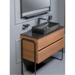 Мебель для ванной Armadi Art Vallessi 100 Dark Oak...