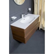 Мебель для ванной Armadi Art Vallessi 120 Dark Oak 837-120-D+838-120-W