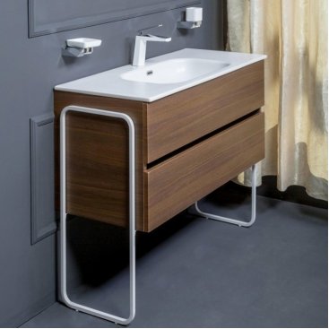 Мебель для ванной Armadi Art Vallessi 120 Dark Oak 837-120-D+838-120-WG