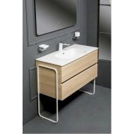 Мебель для ванной Armadi Art Vallessi 120 Light Oak 837-120-L+838-120-WG с ножками