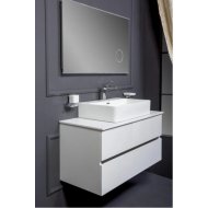 Мебель для ванной Armadi Art Vallessi 100 белая 837-100-W+840-100-W+874