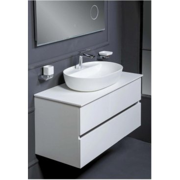 Мебель для ванной Armadi Art Vallessi 100 белая 837-100-D+840-100-W+870