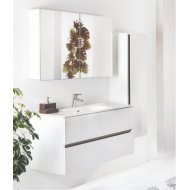 Мебель для ванной Armadi Art Vallessi 100 белая 837-100-W+838-100-WG