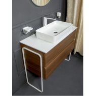 Мебель для ванной Armadi Art Vallessi 120 Dark Oak 837-120-D+840-120-W+872