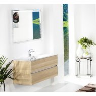 Мебель для ванной Armadi Art Vallessi 120 Light Oak 837-120-L+838-120-WG