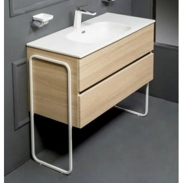 Мебель для ванной Armadi Art Vallessi 120 Light Oak 837-120-L+838-120-WG с ножками