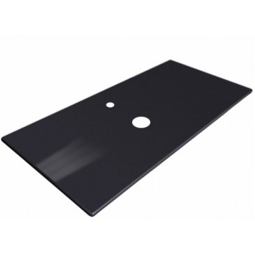 Мебель для ванной Armadi Art Vallessi 80 антрацит глянец 837-080-A glossy+840-080-A+871 с ножками