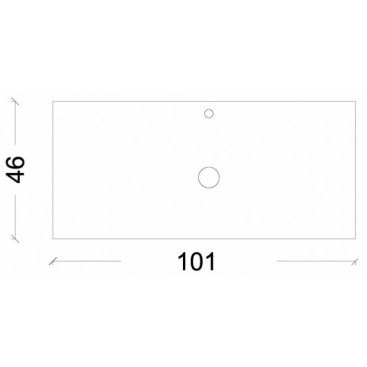 Мебель для ванной Armadi Art Vallessi 100 зебрано 837-100-Z+840-100-A+875