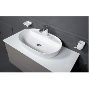 Мебель для ванной Armadi Art Vallessi 100 антрацит глянцевый 837-100-A glossy+840-100-W+870