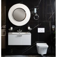 Мебель для ванной Armadi Art Vallessi Avantgarde Linea 80 белая/хром