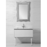 Мебель для ванной Armadi Art Vallessi Avantgarde Canale 80 белая/хром