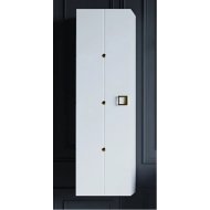 Пенал подвесной Armadi Art Vallessi Avantgarde Piazza 35 белый/золото