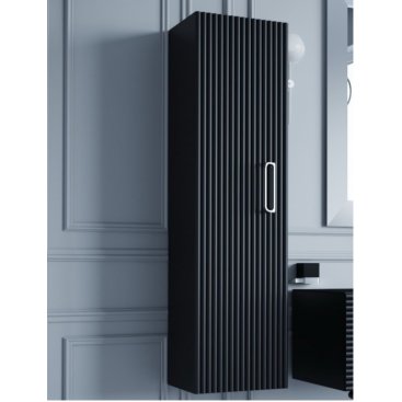 Пенал подвесной Armadi Art Vallessi Avantgarde Linea 35 черный/хром