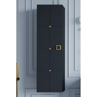 Пенал подвесной Armadi Art Vallessi Avantgarde Piazza 35 черный/золото