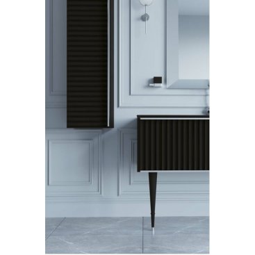 Пенал подвесной Armadi Art Vallessi Avantgarde Canale 35 черный/хром