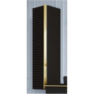 Пенал подвесной Armadi Art Vallessi Avantgarde Canale 35 черный/золото