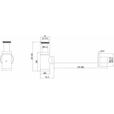 Сифон для раковины Arrow AG5828MB