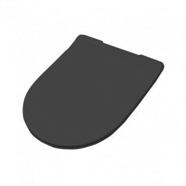 Крышка-сиденье ArtCeram File 2.0 FLA014 цвет черный микролифт