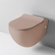 Унитаз подвесной ArtCeram File 2.0 FLV004 цвет marrone tortora
