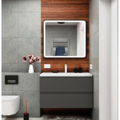 Мебель для ванной Art&Max Bianchi 100 Grigio Matt...
