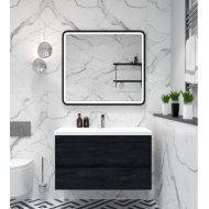 Мебель для ванной Art&Max Family-M 90 подвесная угольный камень